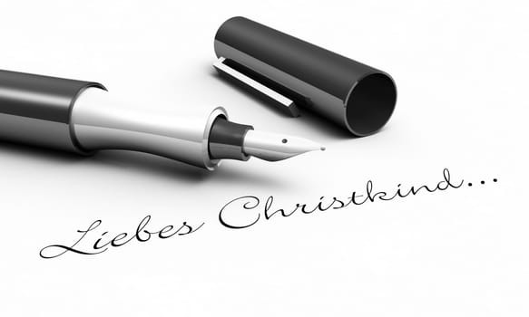 Dear Christ Child - Pen Concept