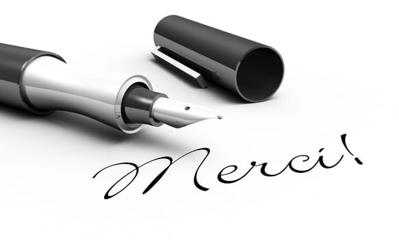 Merci! - Pen concept