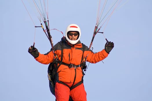 paraglider pilot