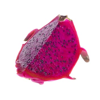 Dragon fruit isolated on white background