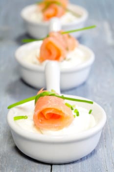 Fresh salmon