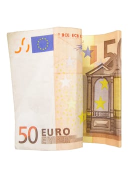 EURO currency isolated on white background