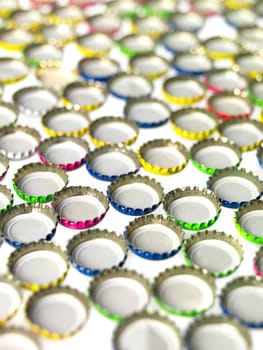 Large group of capsules full frame