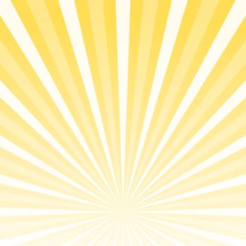 Striped Yellow and White Background with lowered horizon