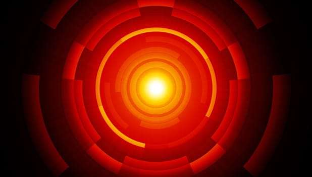 Cyberspace Background - Red CPU