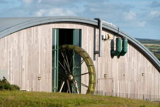 watermill in an industry of Port Isaac in Cornwall