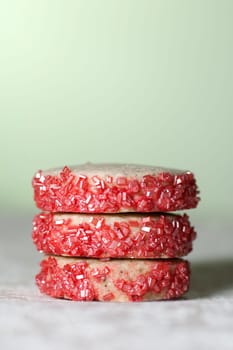 Pomegranate White Tea Cookies