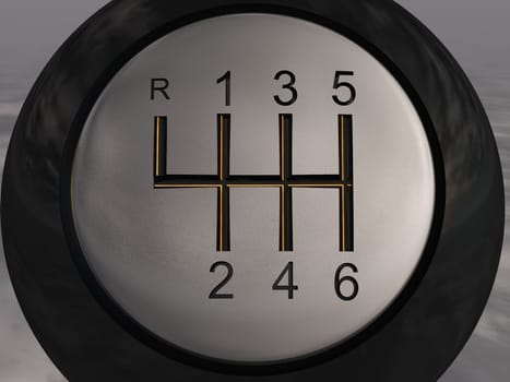 the gear lever
