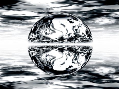 the ball miror