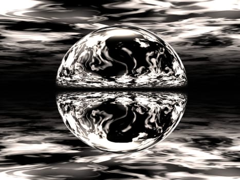the ball miror