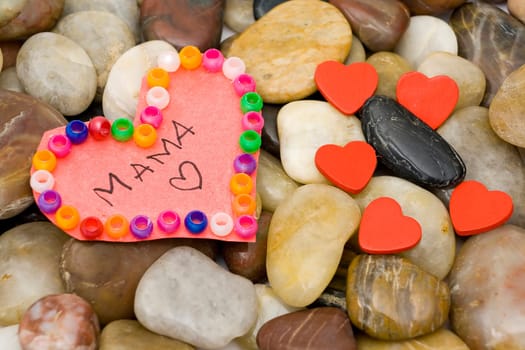 hearts on stones