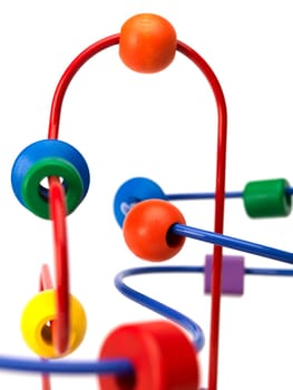 Colorfull Toy isolated on white background