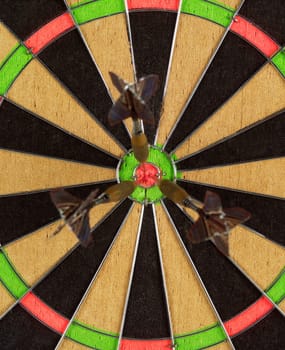 Full Frame of Dart Board