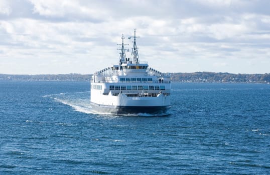 Passenger Ferry in the lake