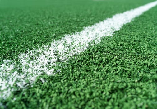 Detail on a Soccer Field