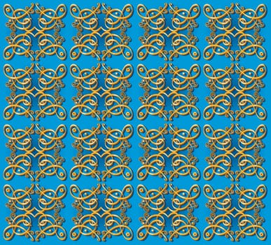 Seamless vintage oriental background decorative design for wallpaper, paper, textile