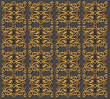 Seamless vintage oriental background decorative design for wallpaper, paper, textile