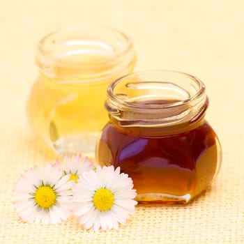 honey and daisies