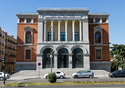 Prado museum, Cason del Buen Retiro building, Madrid, Spain