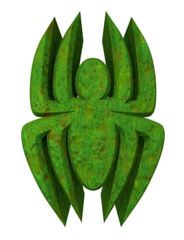 green spider - 3d made
