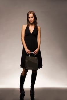 Fashion Woman on the Catwalk