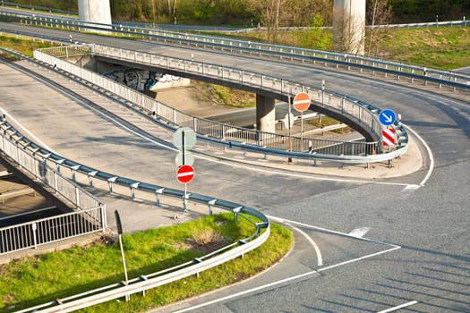 Street with turn
