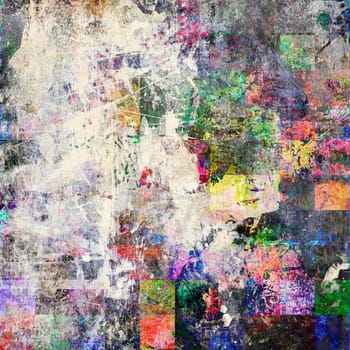 Abstract Background - Mixed Media Grunge