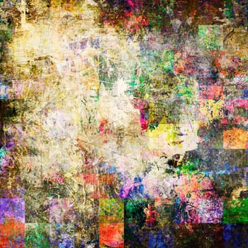 Abstract Background - Mixed Media Grunge