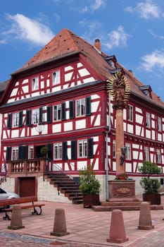 Half-timbered house