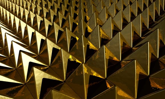Background - Pyramids Matrix Gold 1