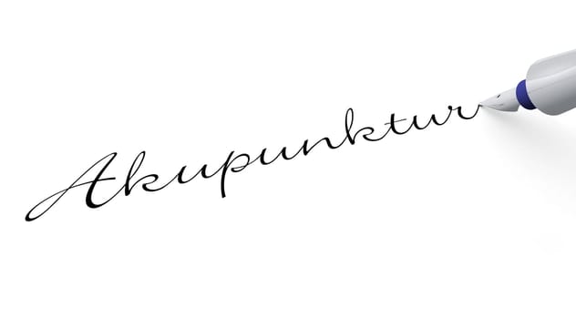 Pen Concept - Acupuncture