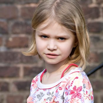 portrait of the girl