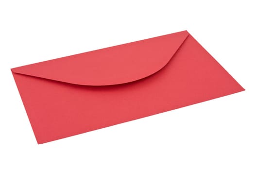 red envelope isolated over a white background