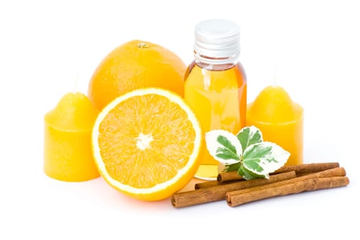 relaxing orange spa