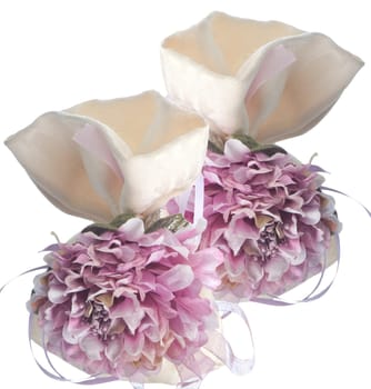 one  weeding Favors  on the white background