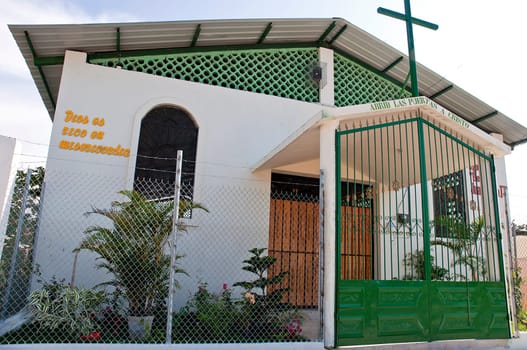 a small Christian church in Ecuador