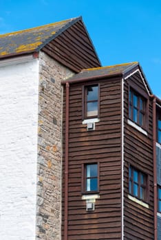 stone and wood house in Penzance in Cornwall