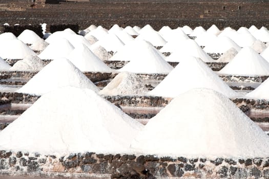 Salt will be produced in the old historic saline in Janubio, Lanzarote