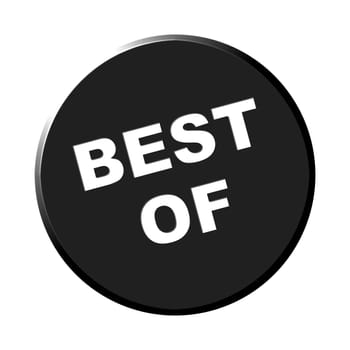 Button round black - Best of