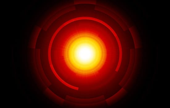 Hot Light Center Background