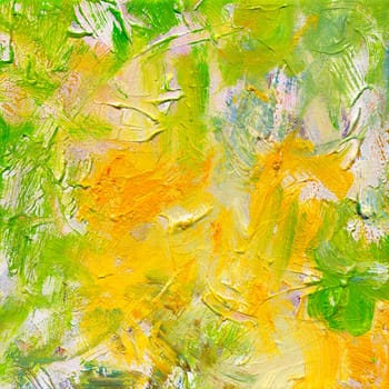 Abstract Hand Painted Textures on Canvas
