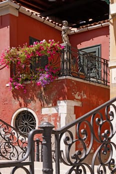 Venice,Ponte Giustinian on Calle Giustinian - Venice,Ponte Giustinian near Calle Giustinian