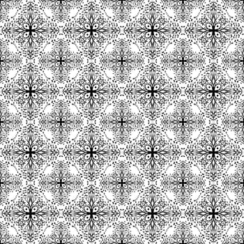 Beautiful bckground of seamless leaves pattern