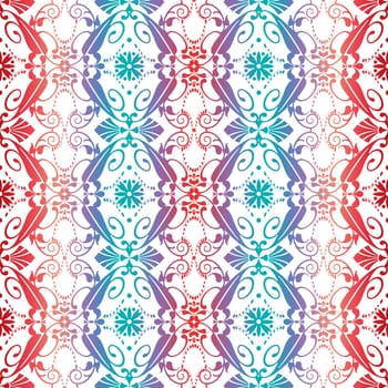 Beautiful background of seamless floral patten