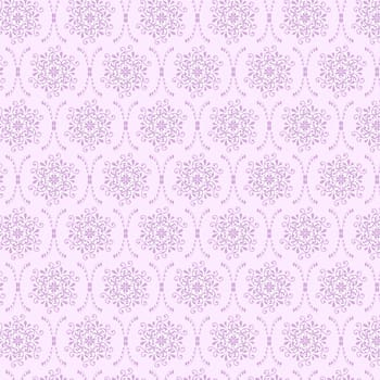 Beautiful background of seamless floral pattern