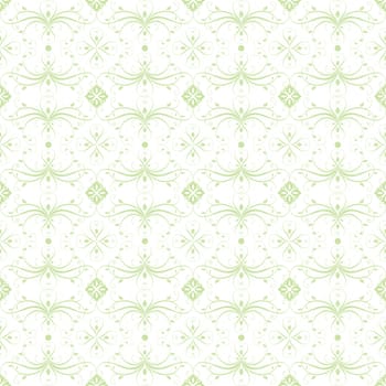 Beautiful background of seamless floral pattern