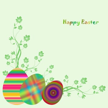 Beautiful background of happy easter