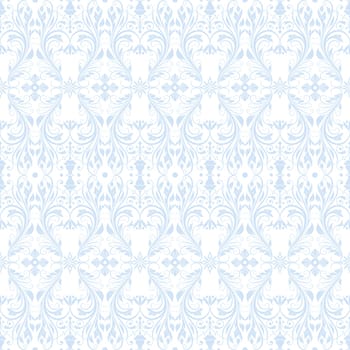 Beautiful background of seamless floral pattern