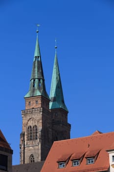 Church towers of St. Sebaldus