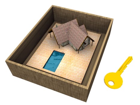 house and key
